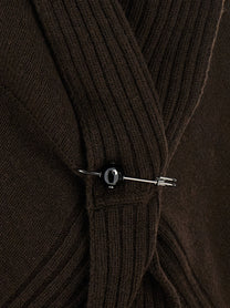 ALBERTA FERRETTI - ALBERTA FERRETTI - Brooch cardigan - Women’s Knitwear