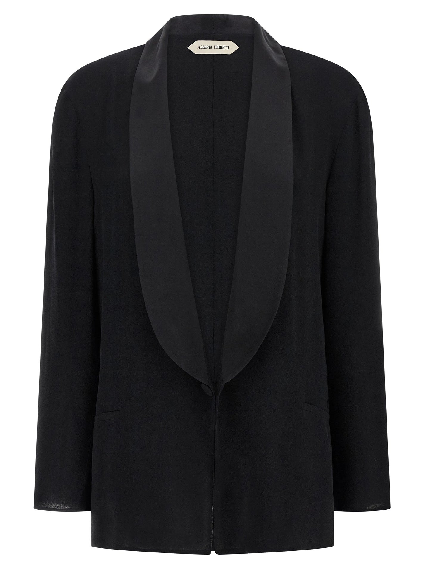 ALBERTA FERRETTI - ALBERTA FERRETTI - Georgette blazer - Women’s Clothing
