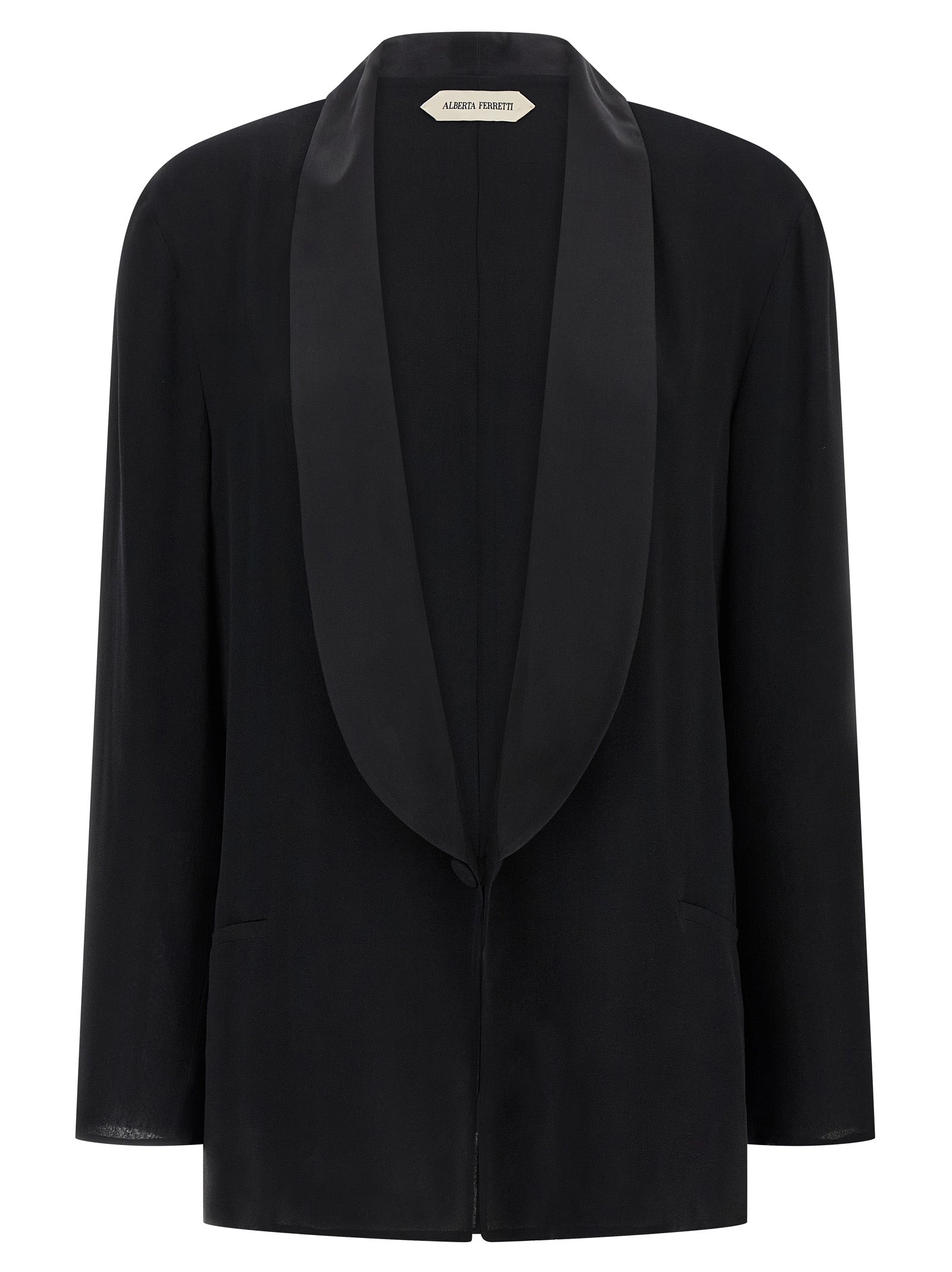 ALBERTA FERRETTI - ALBERTA FERRETTI - Georgette blazer - Women’s Clothing