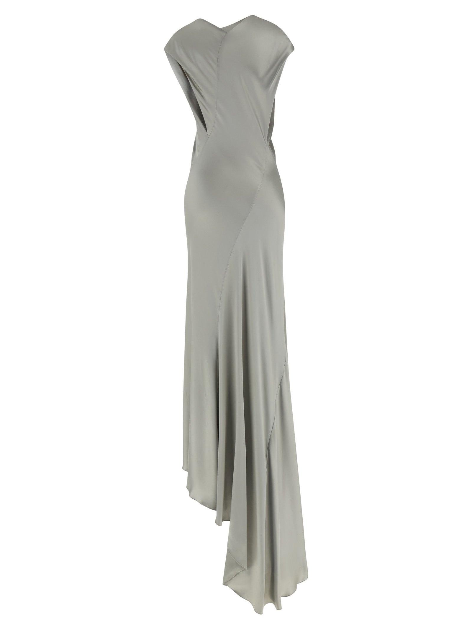 ALBERTA FERRETTI - ALBERTA FERRETTI - Satin dress - Women’s Clothing
