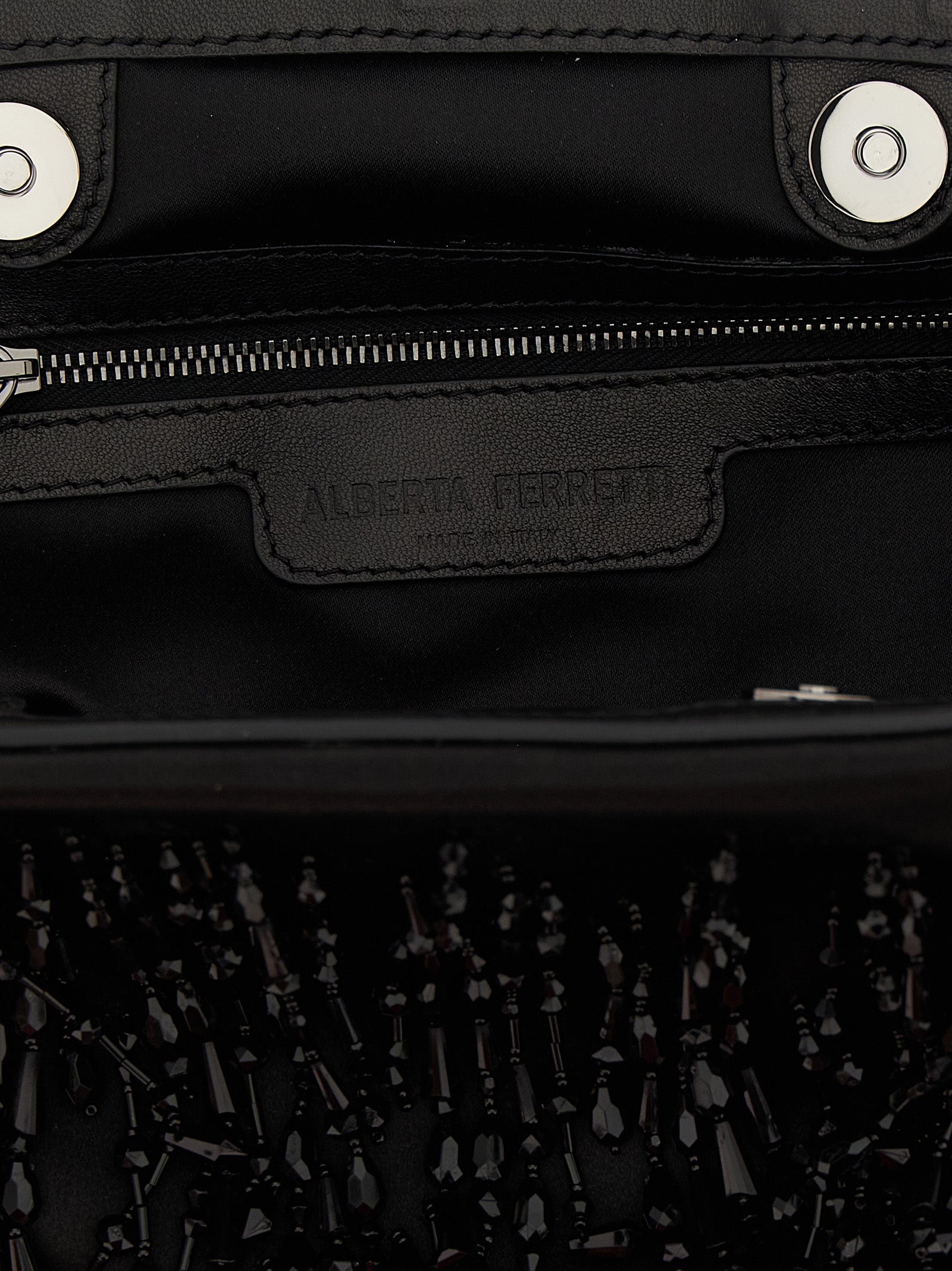 ALBERTA FERRETTI - ALBERTA FERRETTI - Satin clutch - Women’s Bags