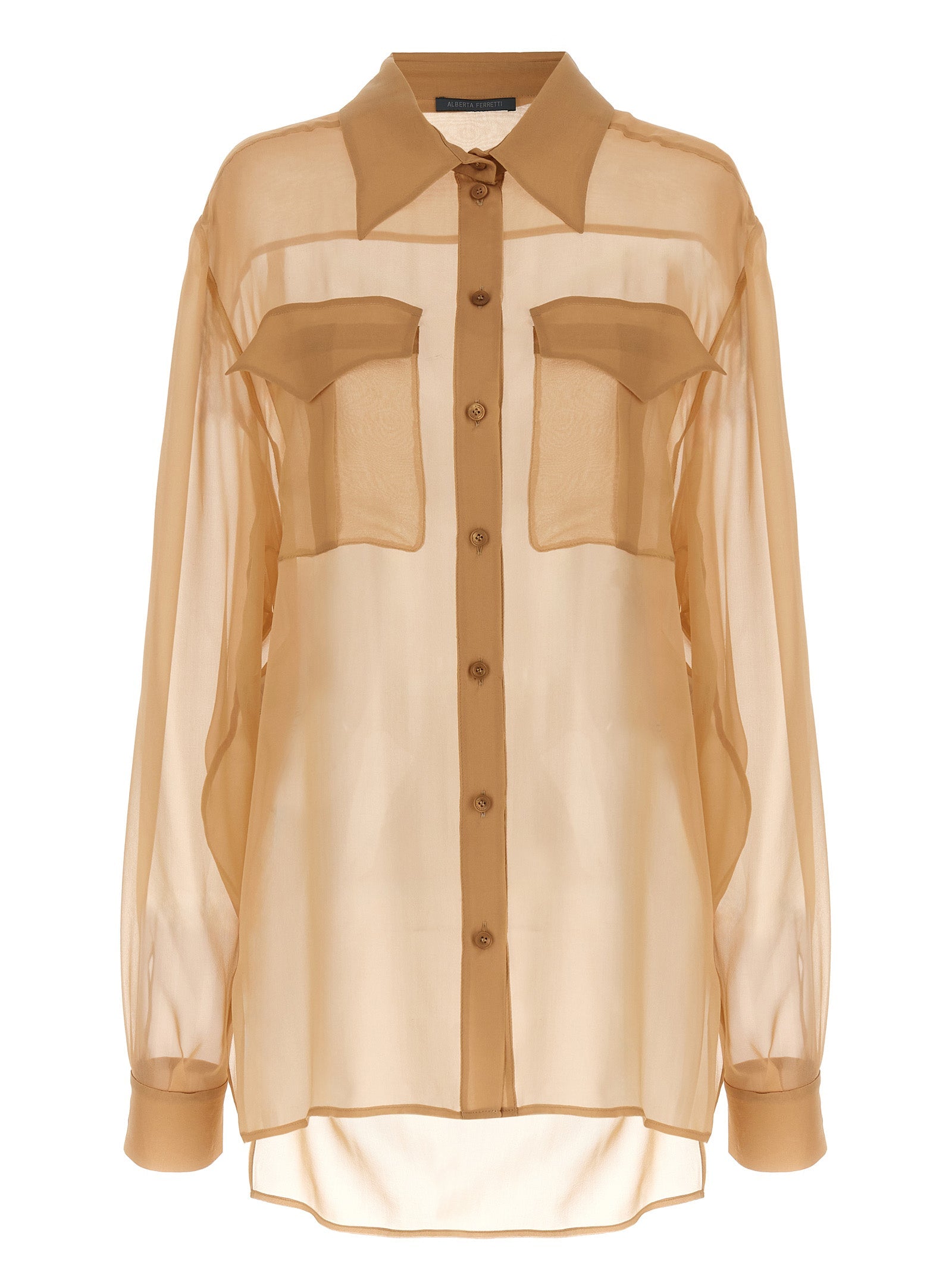 ALBERTA FERRETTI - ALBERTA FERRETTI - Chiffon shirt - Women’s Tops