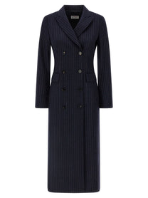 ALBERTO BIANI - ALBERTO BIANI - Pinstripe coat - Women’s Outerwear