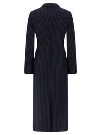 ALBERTO BIANI - ALBERTO BIANI - Pinstripe coat - Women’s Outerwear