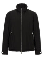 MooRER Albini Down Jacket Acqua Line Black