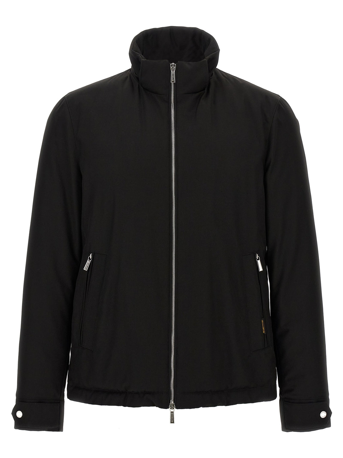 MooRER Albini Down Jacket Acqua Line Black