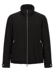 MooRER Albini Down Jacket Acqua Line Black