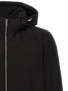 MooRER Albini Down Jacket Acqua Line Black