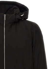 MooRER Albini Down Jacket Acqua Line Black