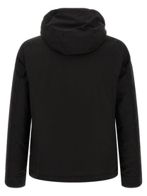 MooRER Albini Down Jacket Acqua Line Black