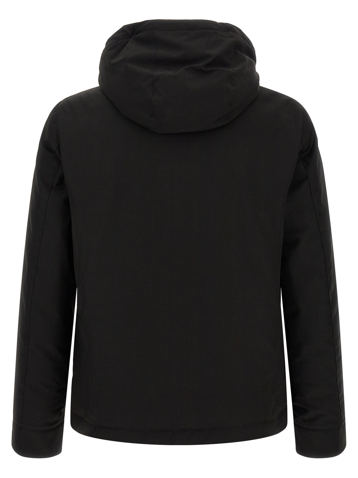 MooRER Albini Down Jacket Acqua Line Black