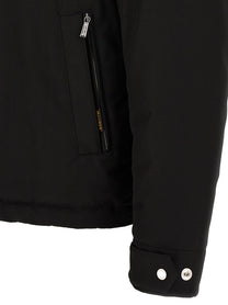 MooRER Albini Down Jacket Acqua Line Black