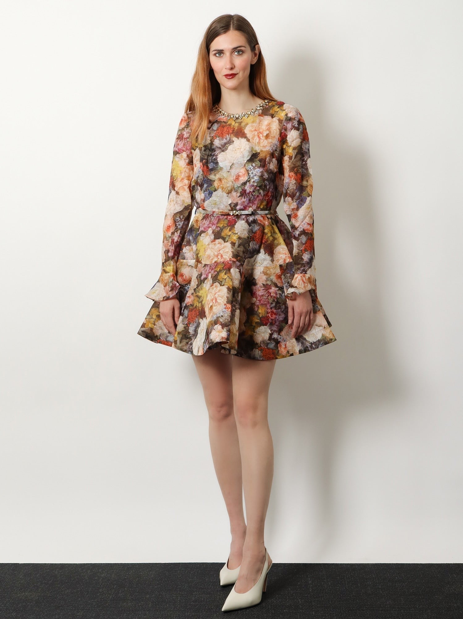 Zimmermann Women's Alchemy Linen and Silk Dress Pink