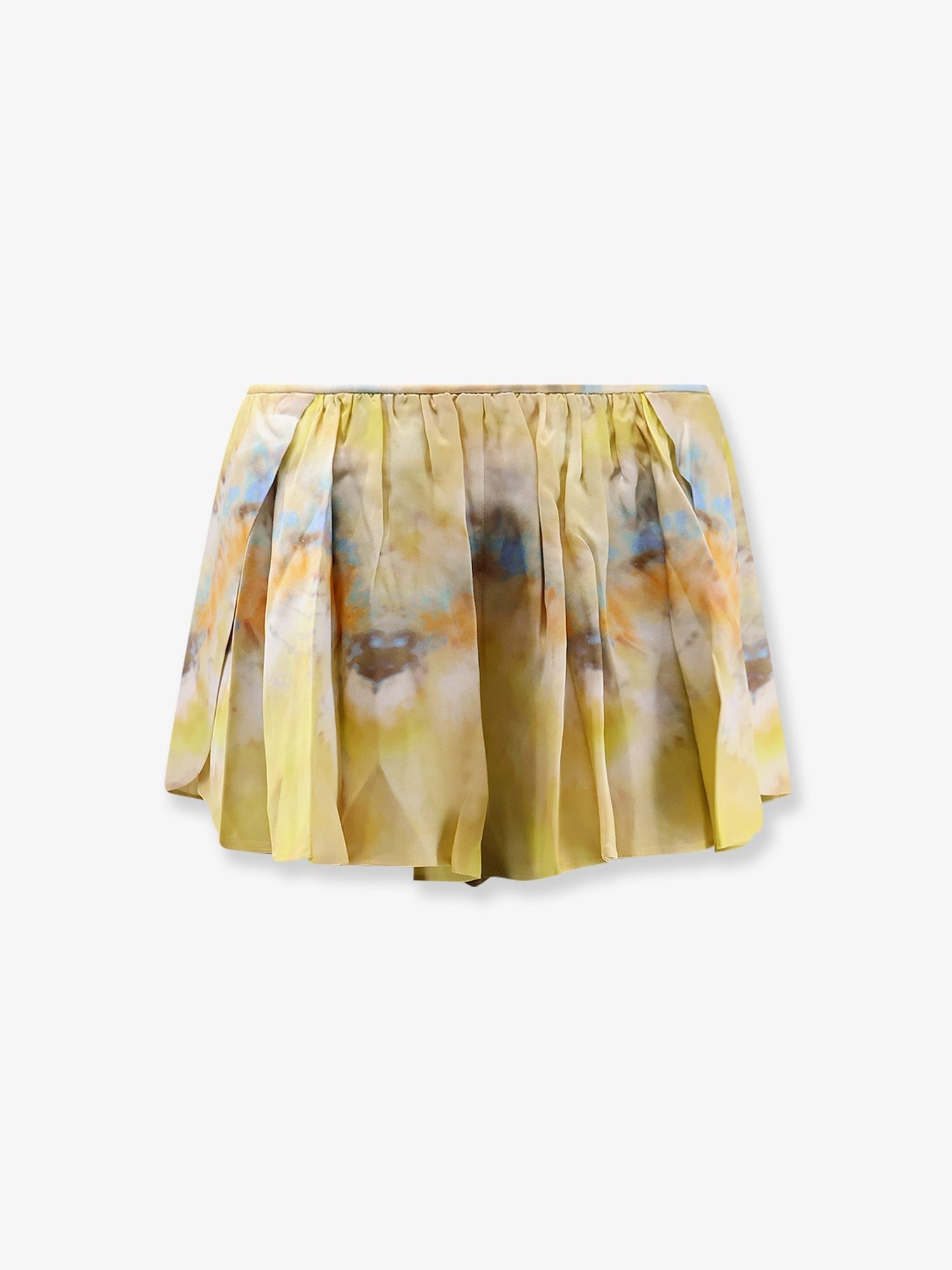 Zimmermann Women's Alchemy Silk Micro Shorts Brown