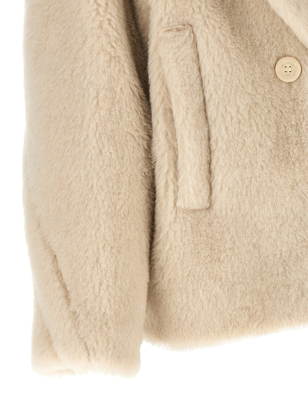 Max Mara Alcuno Coat White