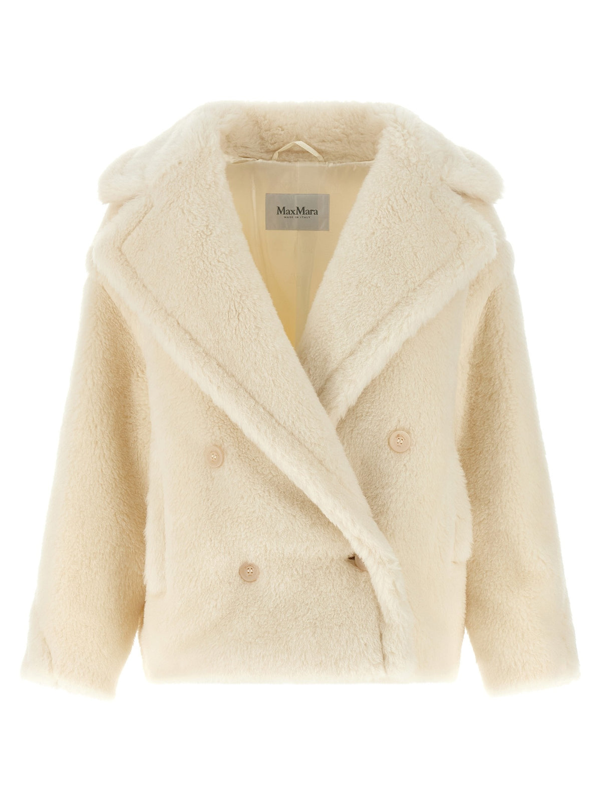 Max Mara Alcuno Coat White