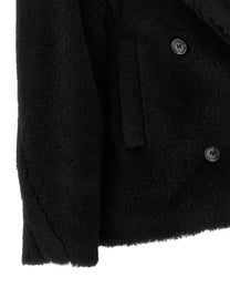 Max Mara Alcuno Short Coat Black