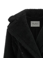 Max Mara Alcuno Short Coat Black