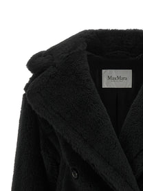 Max Mara Alcuno Short Coat Black