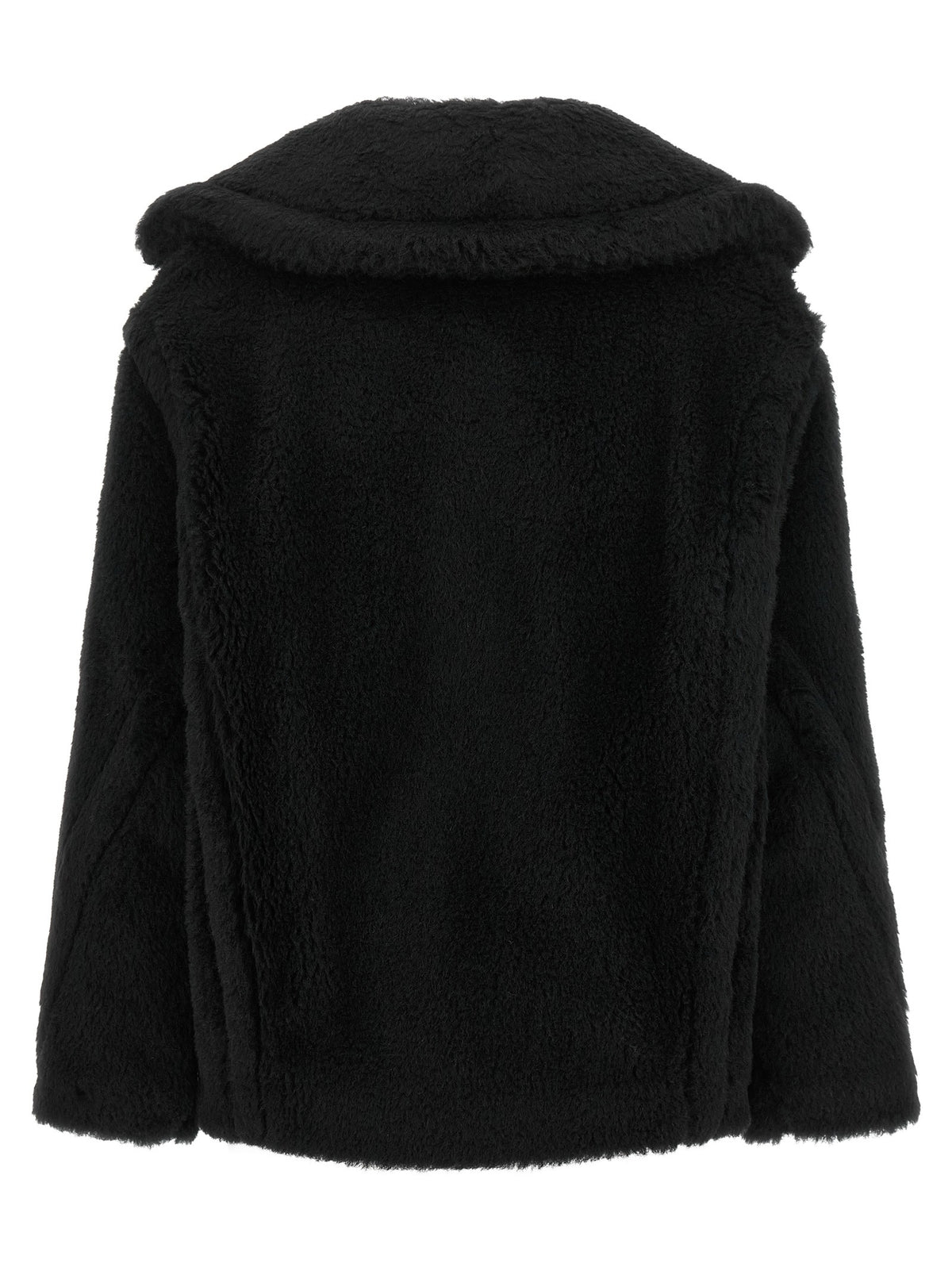 Max Mara Alcuno Short Coat Black