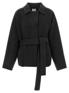 Khaite Alder Jacket Grey