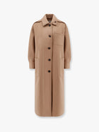Max Mara Women's Aldo Max Mara Sfilata Wool and Cashmere Coat Brown