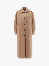 Max Mara Women's Aldo Max Mara Sfilata Wool and Cashmere Coat Brown