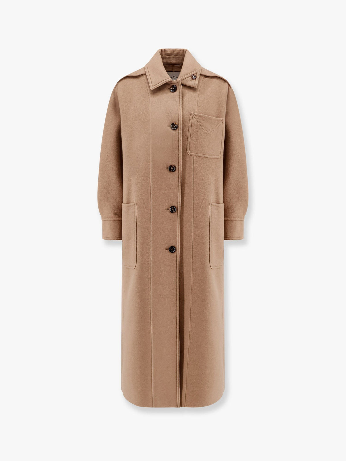 Max Mara Women's Aldo Max Mara Sfilata Wool and Cashmere Coat Brown