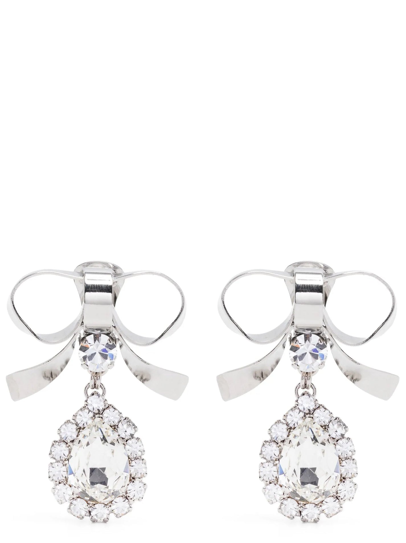 ALESSANDRA RICH - ALESSANDRA RICH - Metal bow earrings - Women’s Accessories