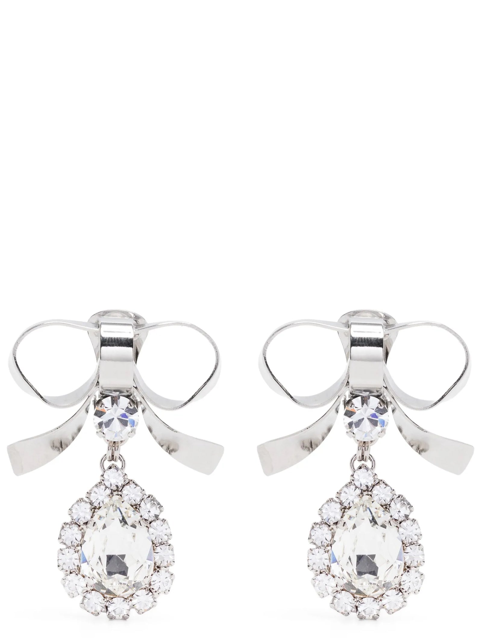 ALESSANDRA RICH - ALESSANDRA RICH - Metal bow earrings - Women’s Accessories