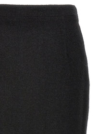 ALESSANDRA RICH - ALESSANDRA RICH - Midi tweed bouclé skirt - Women’s Bottoms