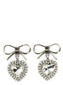 ALESSANDRA RICH - ALESSANDRA RICH - Metal bow earrings - Women’s Accessories