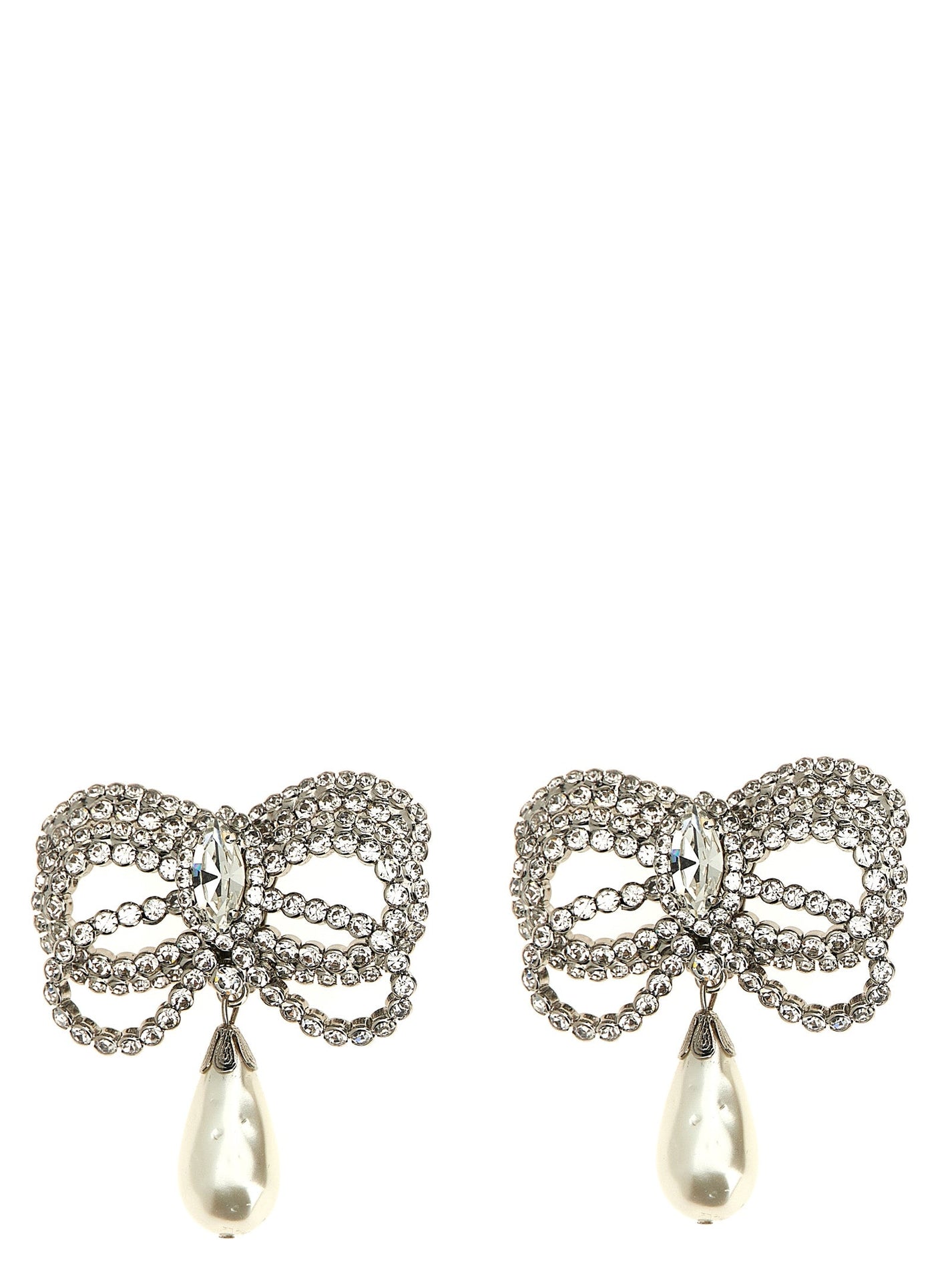 ALESSANDRA RICH - ALESSANDRA RICH - Bow earrings - Women’s Accessories