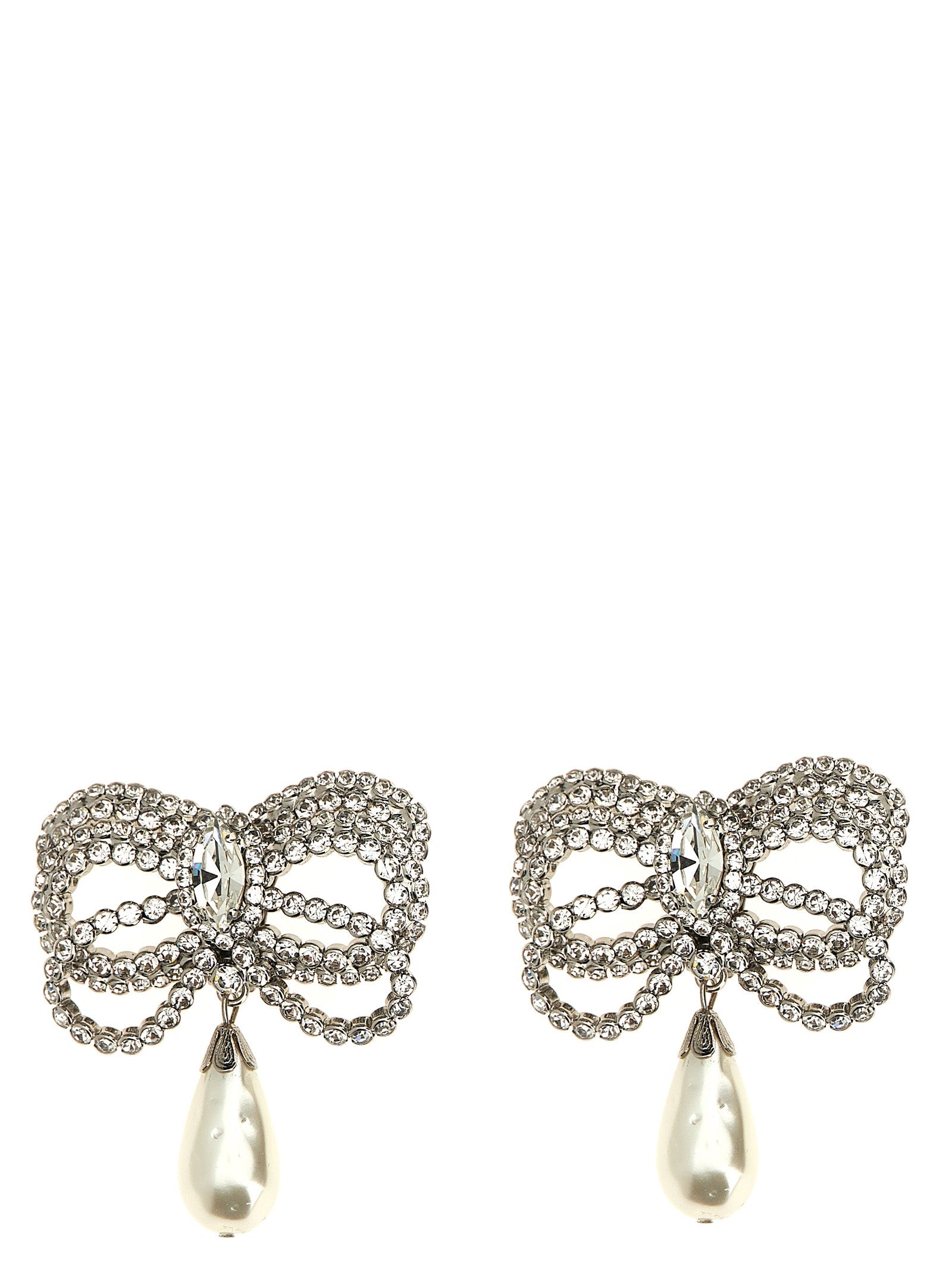 ALESSANDRA RICH - ALESSANDRA RICH - Bow earrings - Women’s Accessories