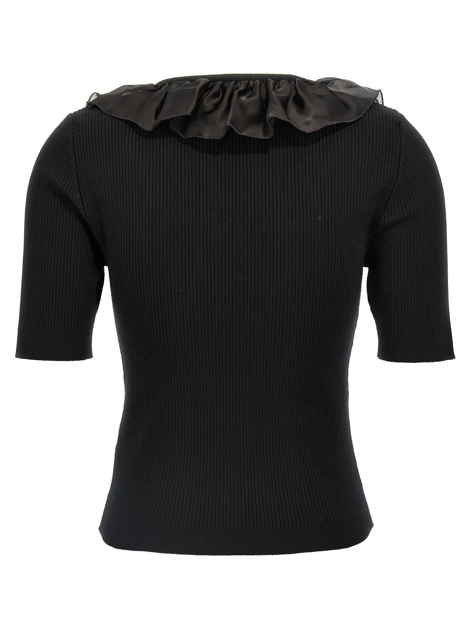 ALESSANDRA RICH - ALESSANDRA RICH - Ruffle t-shirt - Women’s Tops