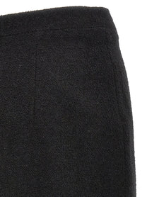 ALESSANDRA RICH - ALESSANDRA RICH - Midi tweed bouclé skirt - Women’s Bottoms
