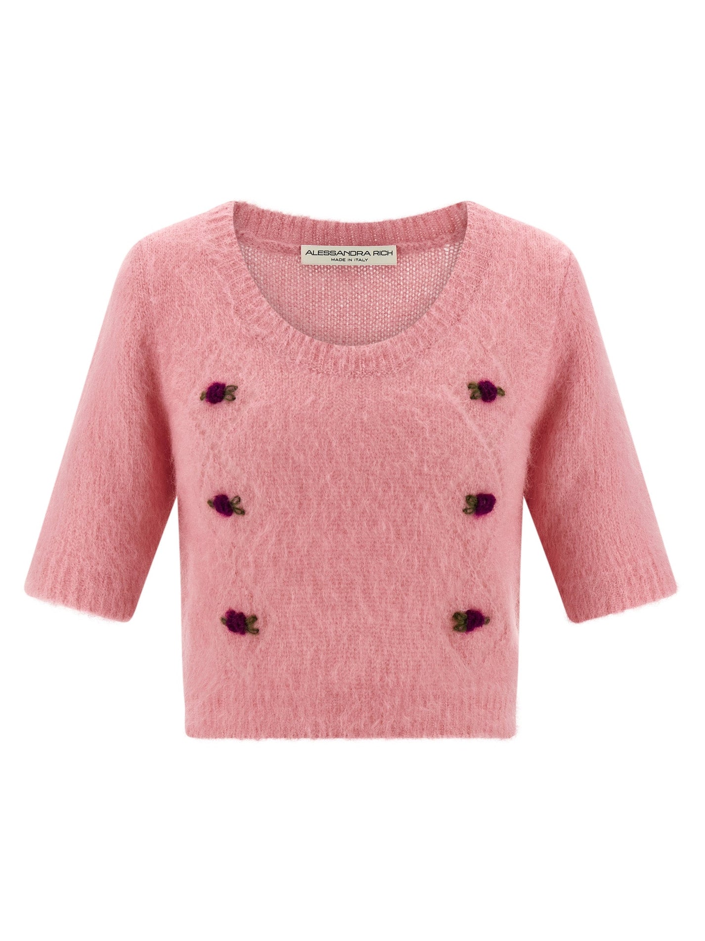 ALESSANDRA RICH - ALESSANDRA RICH - ’Carded Mohair’ sweater - Women’s Knitwear