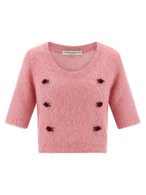 ALESSANDRA RICH - ALESSANDRA RICH - ’Carded Mohair’ sweater - Women’s Knitwear