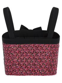 ALESSANDRA RICH - ALESSANDRA RICH - Tweed top - Women’s Tops