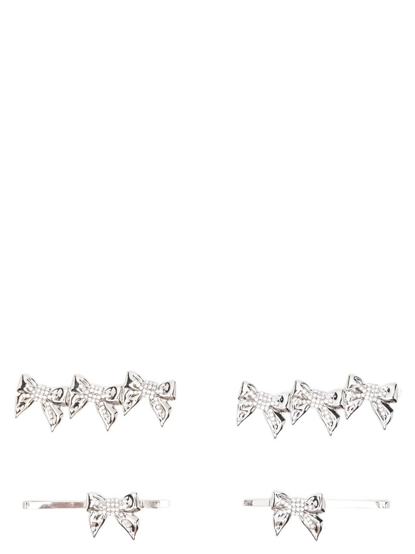 ALESSANDRA RICH - ALESSANDRA RICH - Set of four bow pins - Woman,Accessories,Hair accessories,