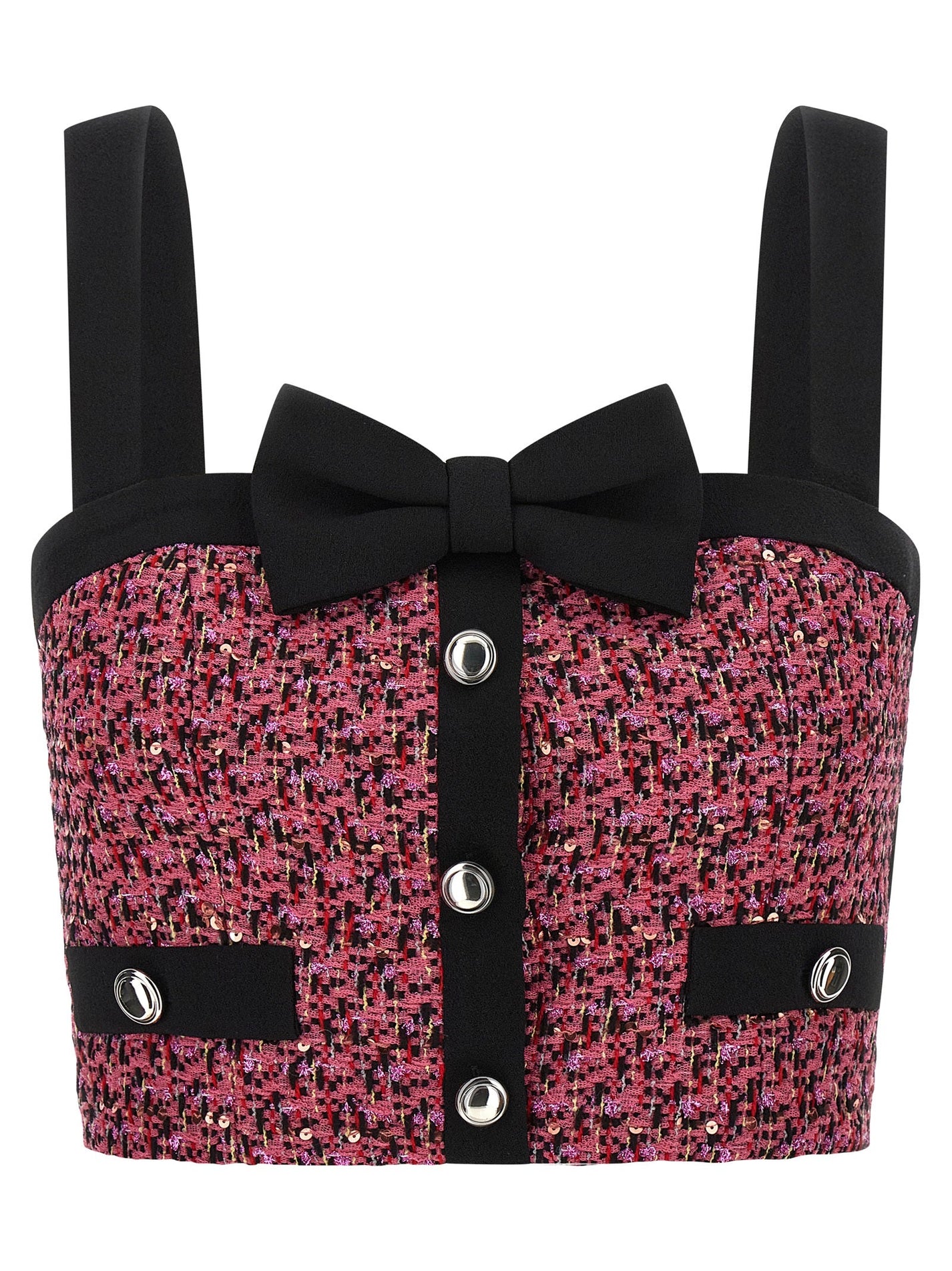 ALESSANDRA RICH - ALESSANDRA RICH - Tweed top - Women’s Tops