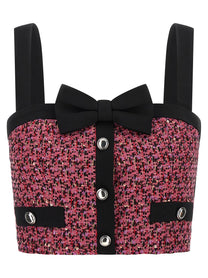 ALESSANDRA RICH - ALESSANDRA RICH - Tweed top - Women’s Tops