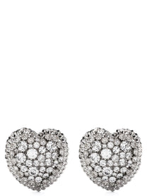 ALESSANDRA RICH - ALESSANDRA RICH - Heart earrings - Woman,Accessories,Jewelry,Earrings