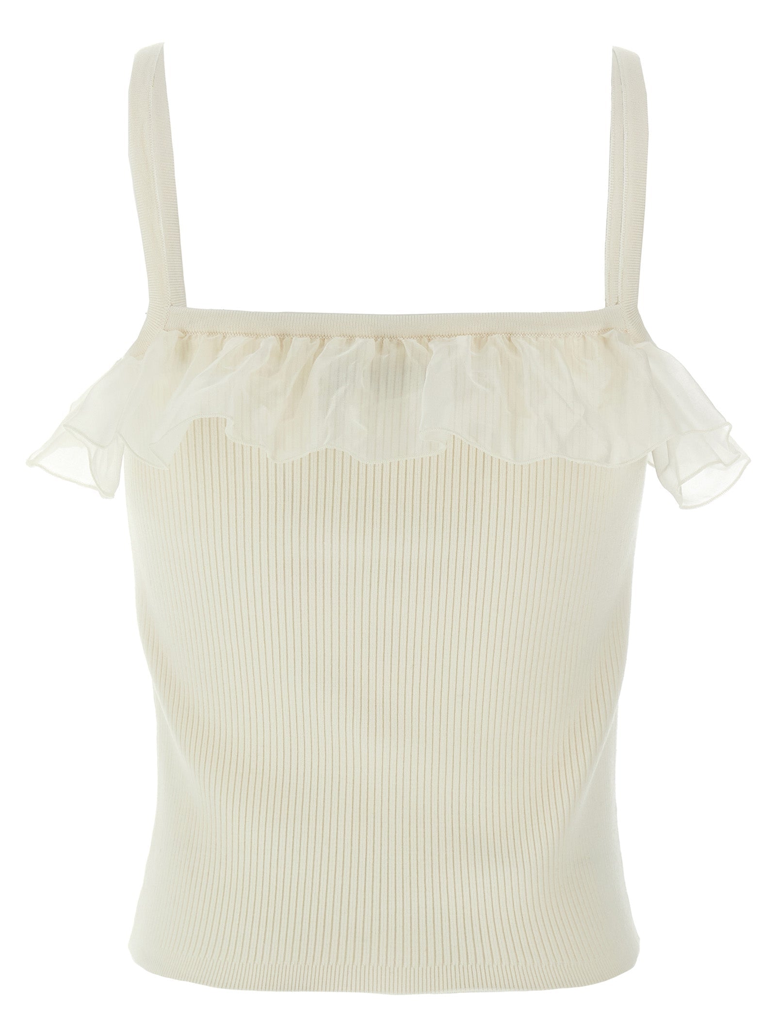 ALESSANDRA RICH - ALESSANDRA RICH - Ruffle top - Women’s Tops