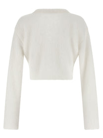 ALESSANDRA RICH - ALESSANDRA RICH - ’Carded Mohair’ cardigan - Women’s Knitwear
