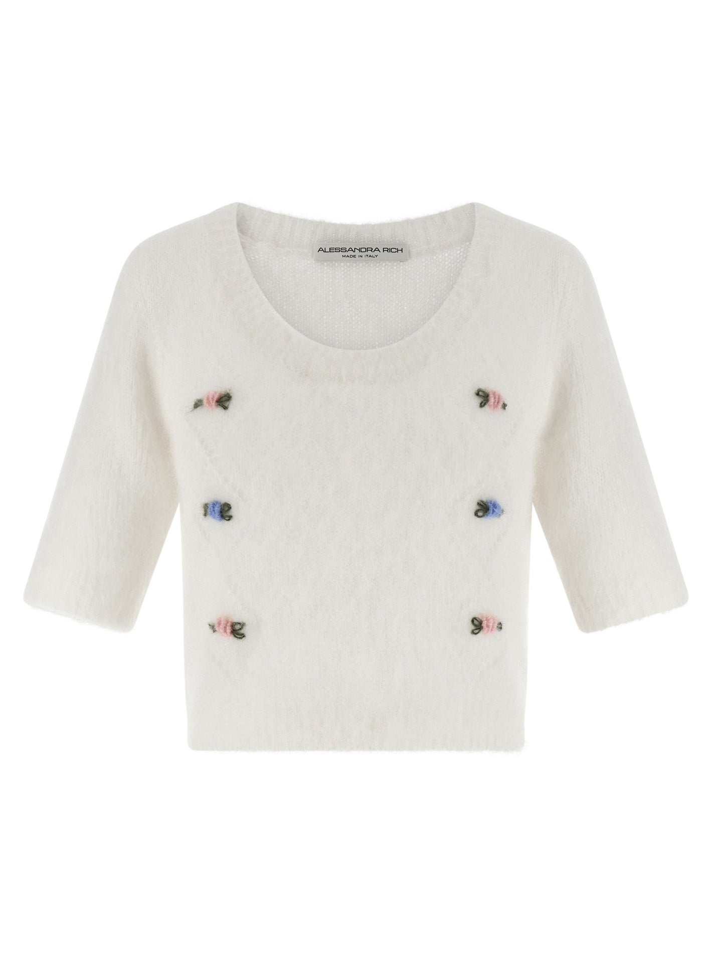 ALESSANDRA RICH - ALESSANDRA RICH - ’Carded Mohair’ sweater - Women’s Knitwear