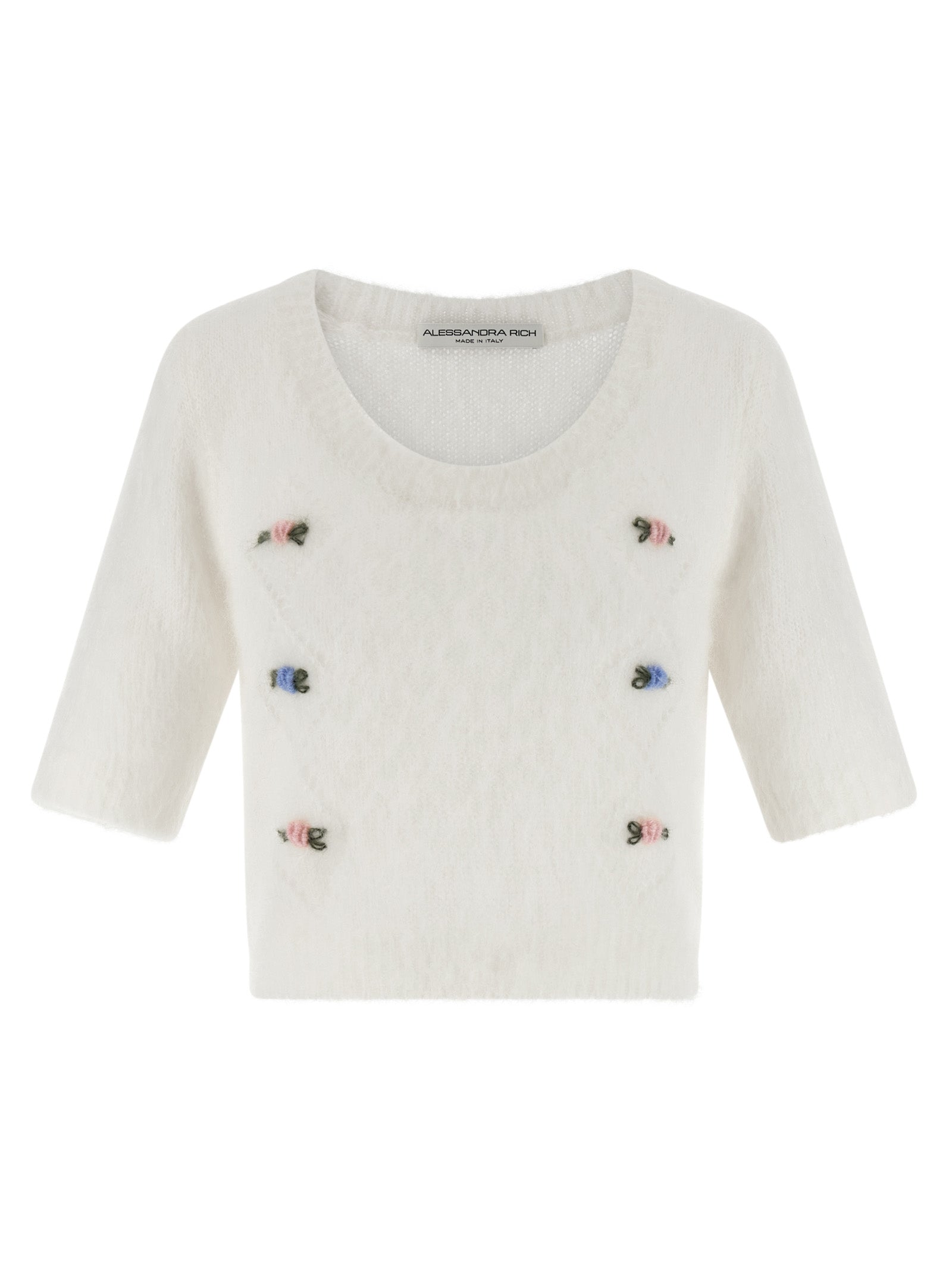 ALESSANDRA RICH - ALESSANDRA RICH - ’Carded Mohair’ sweater - Women’s Knitwear