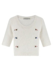 ALESSANDRA RICH - ALESSANDRA RICH - ’Carded Mohair’ sweater - Women’s Knitwear