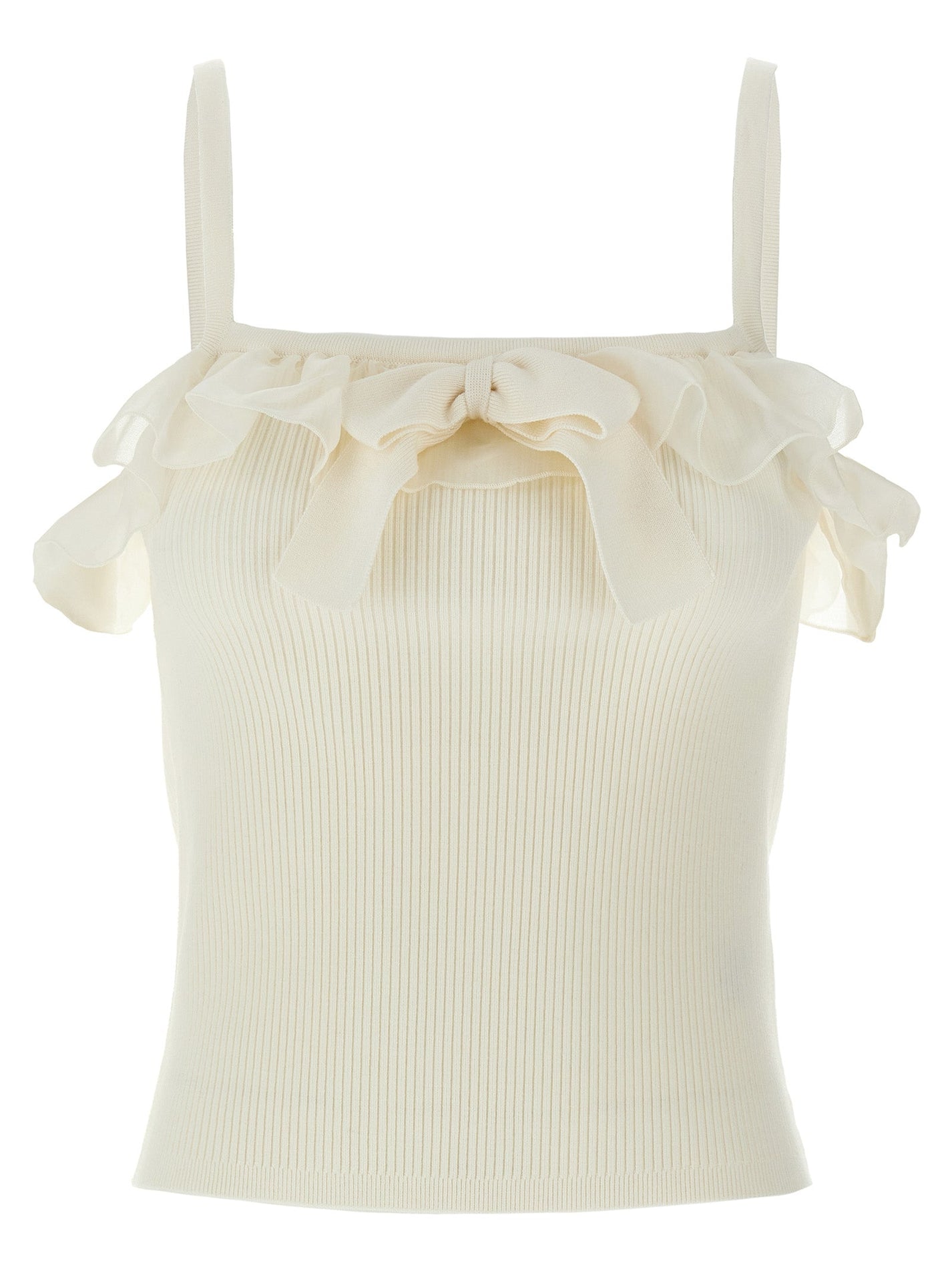 ALESSANDRA RICH - ALESSANDRA RICH - Ruffle top - Women’s Tops