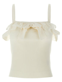 ALESSANDRA RICH - ALESSANDRA RICH - Ruffle top - Women’s Tops